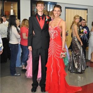 Custom prom dress. Size 2